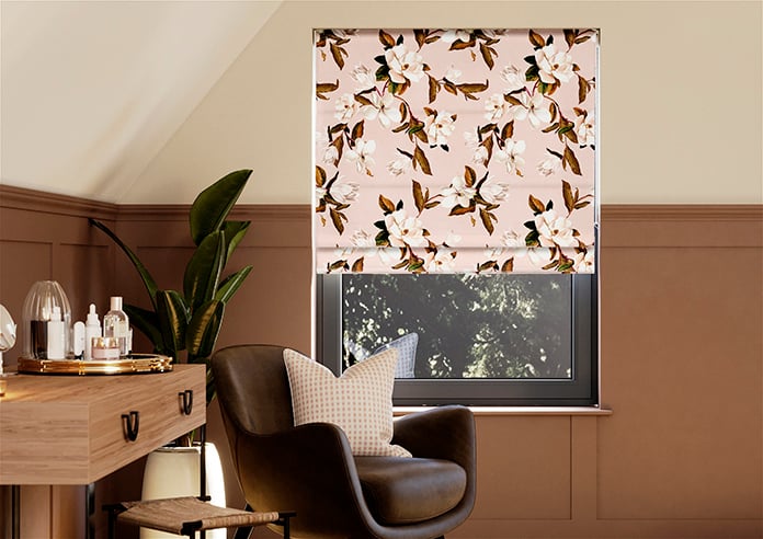 Ted Baker Velvet Opal Floral, Pink - Twist&Fit Roman Blind - Image 3